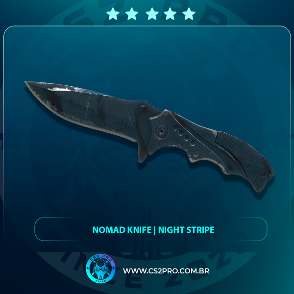 #1806 ★ Nomad Knife | Night Stripe